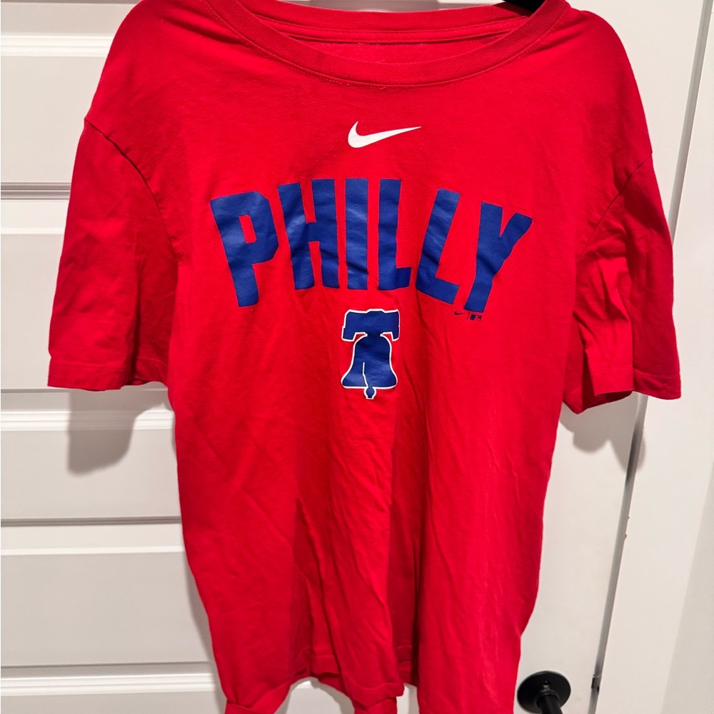 Nike Philadelphia Phillies Red  Tee